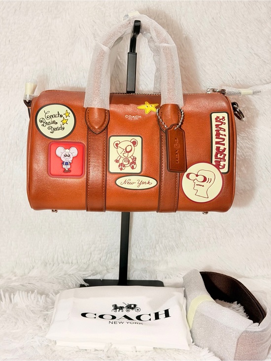 COACH BRAIN DEAD】コンパス バッグ 25・パッチ Brain Dead x Coach